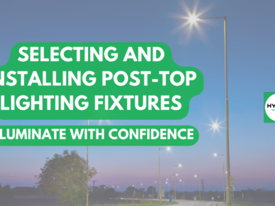 Choosing the Right Post-Top Lighting Fixtures