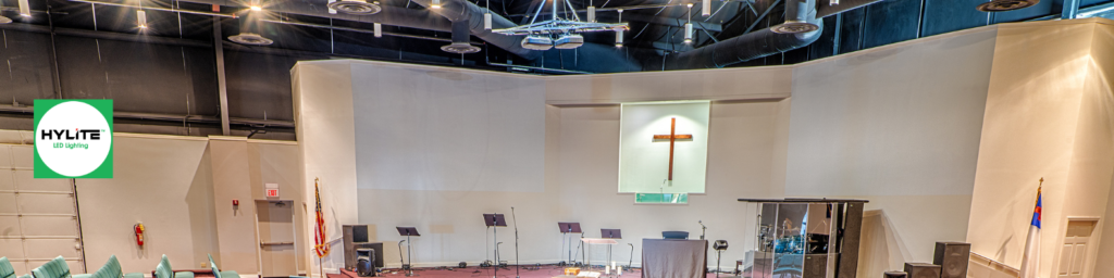 Energy-efficient LED lights for churches