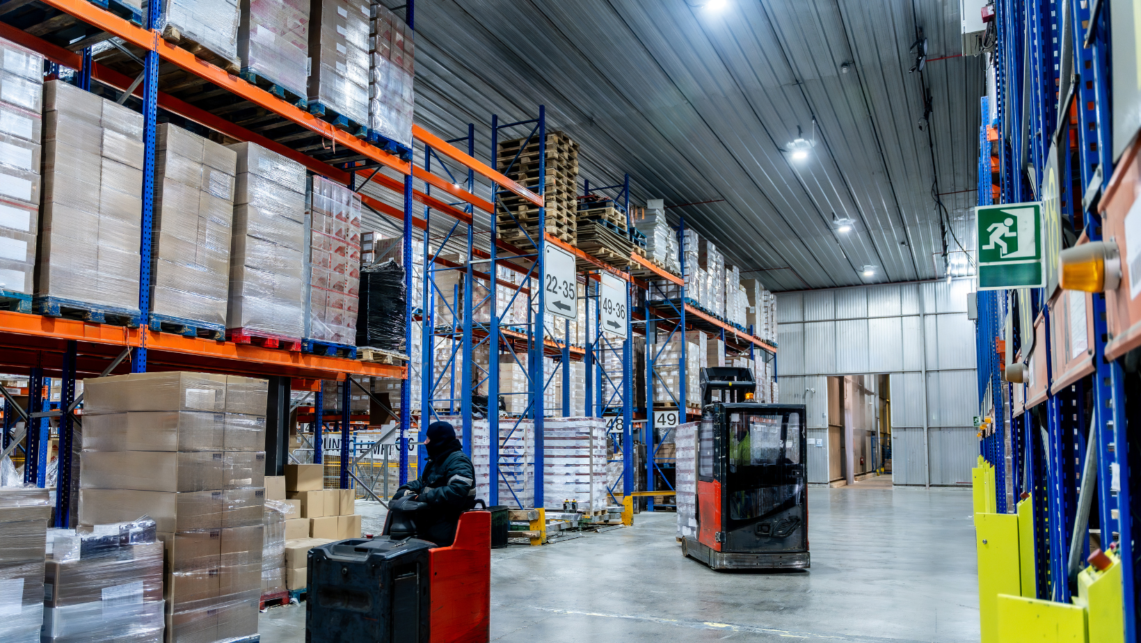 Industrial facility LED lighting application for heavy-duty operations