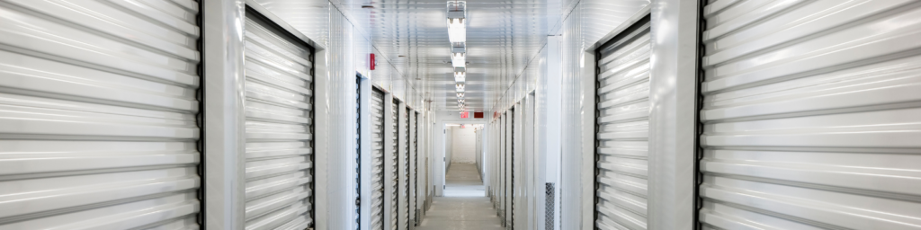 warehouse style storage lighting