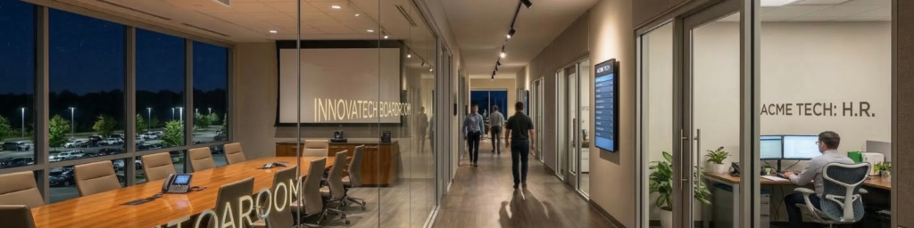 office park lighting upgrade