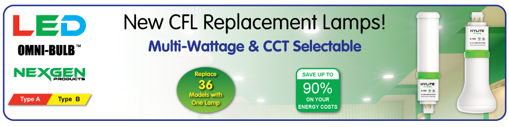 New HyLite Commercial CFL LED Replacement Solutions